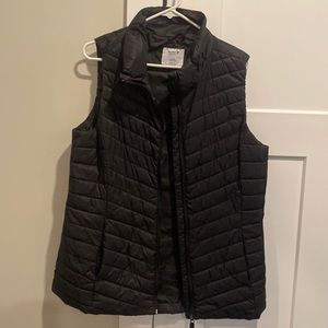 Old Navy black athletic vest with pockets size L tall